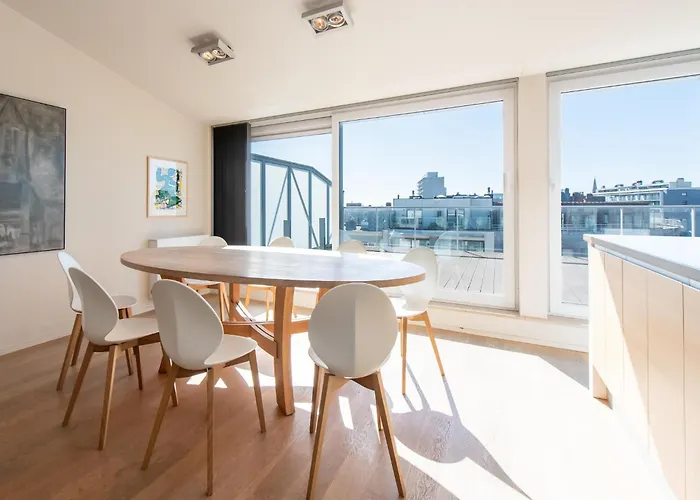 Penthouse In Belgium With Marina Views